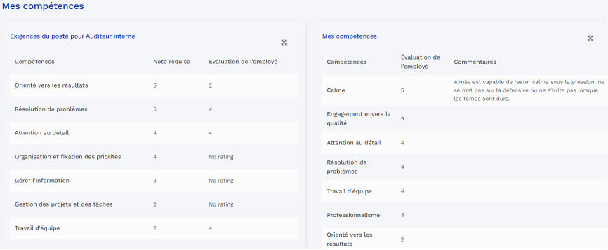 Competence screenshot
